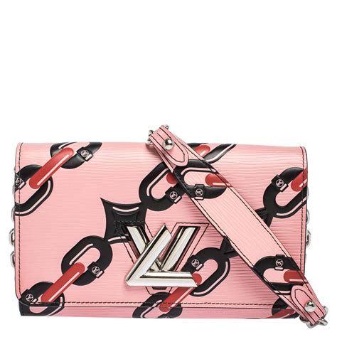 louis vuitton wallet leather with pink flower